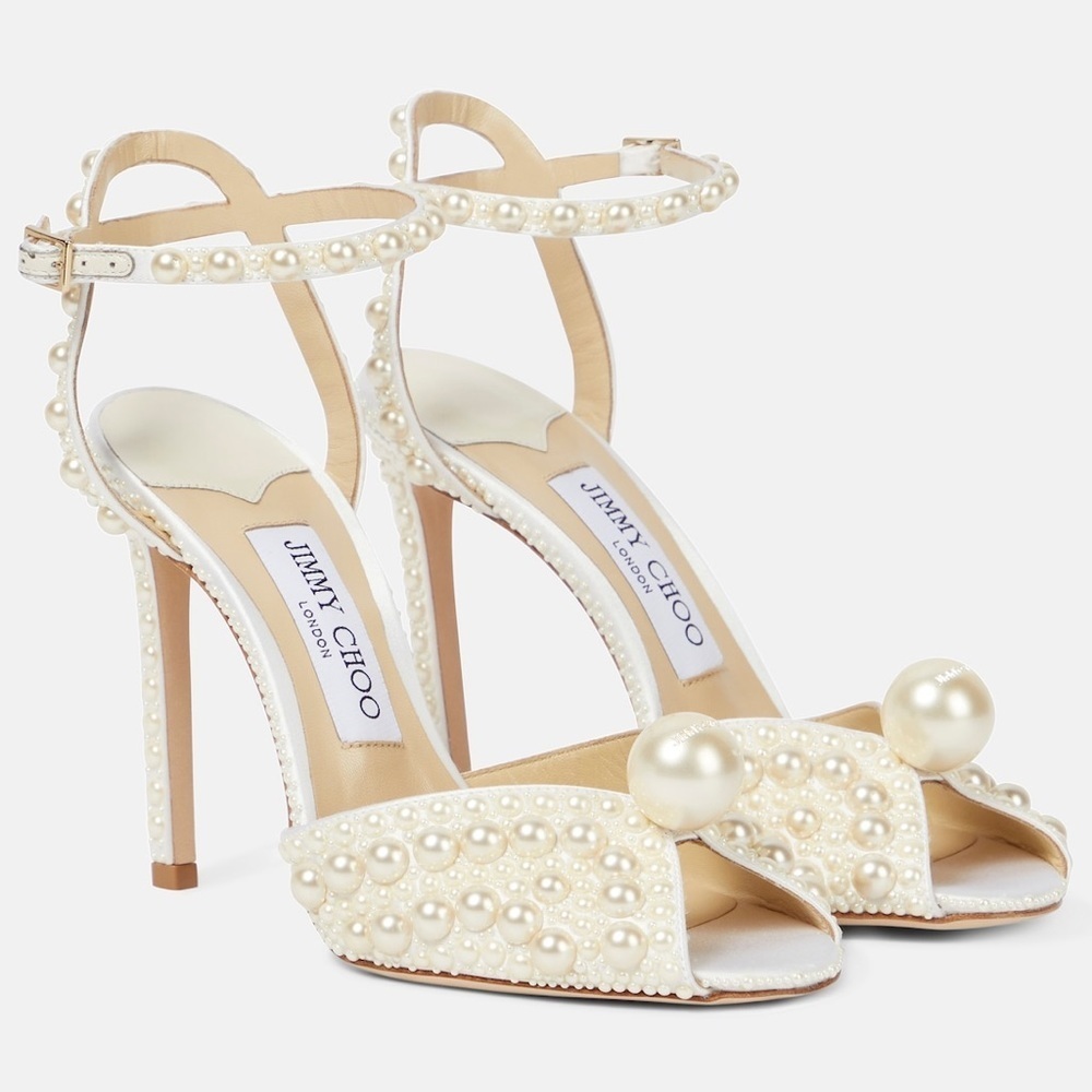 New Jimmy Choo Sacora Pearl Heel